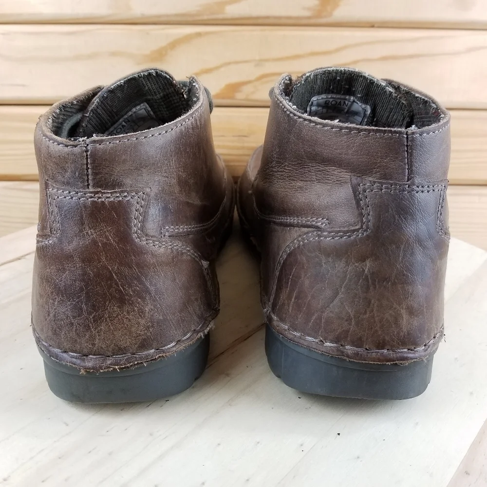 Roan by Bed Stu TOBIAS Men's 9 US Distressed Lace Up Leather Chukka Ankle Boots